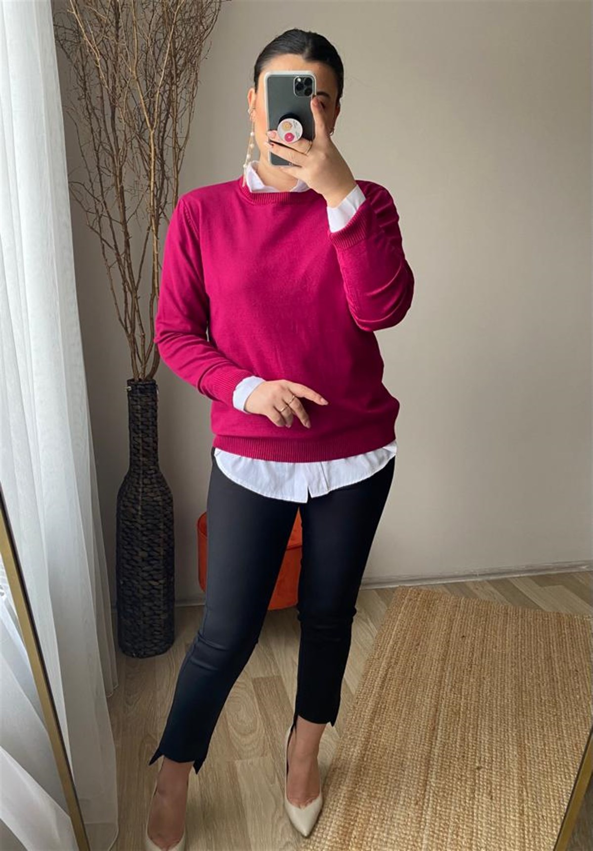 Standart beden merserize trıko
