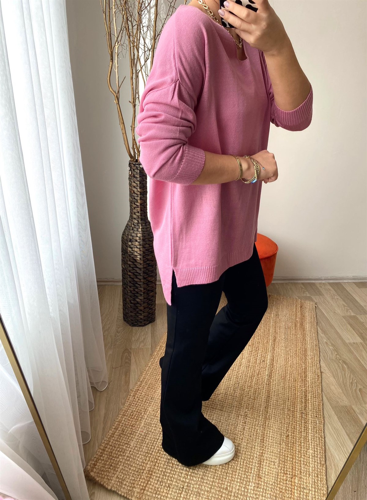 Standart beden rahat kalıp merserıze trıko
