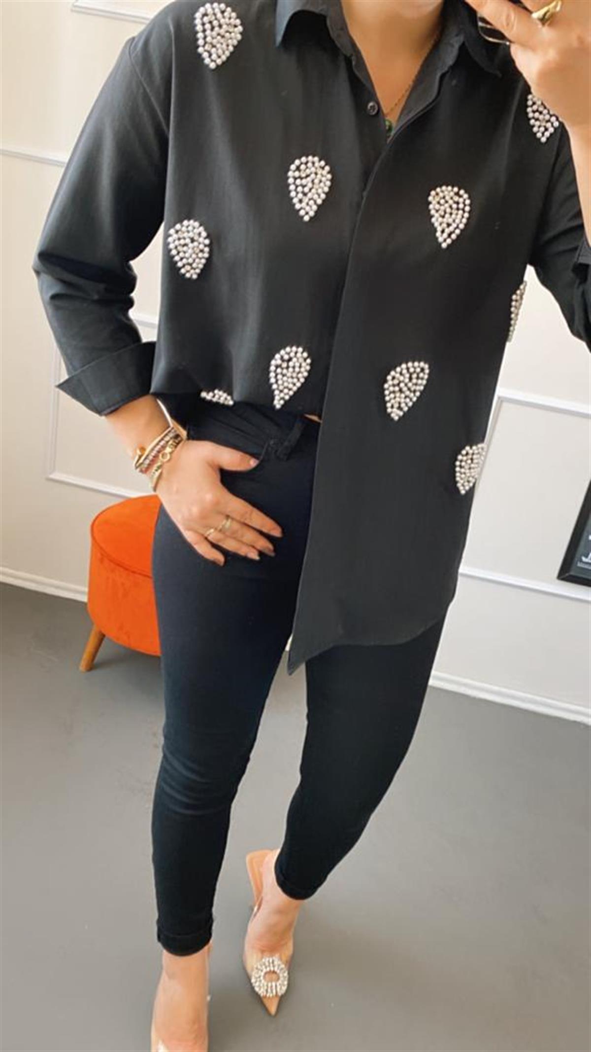Taslı gomlek