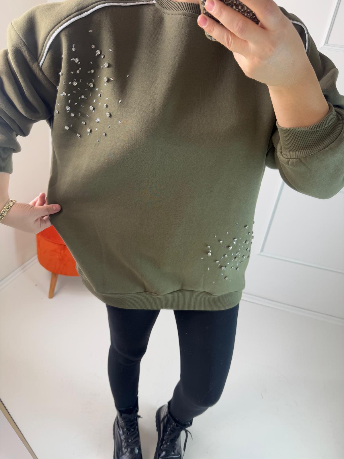 Taslı sweat