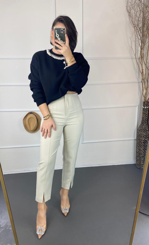 Taslı sweat