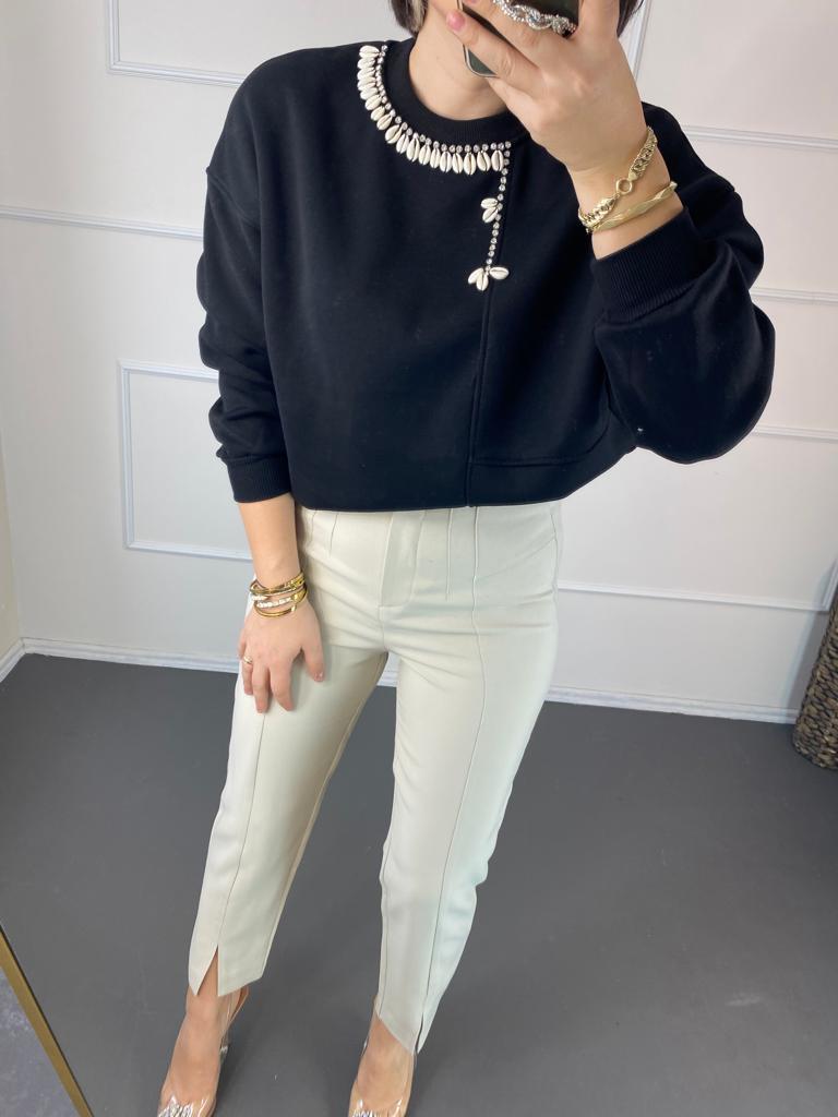 Taslı sweat