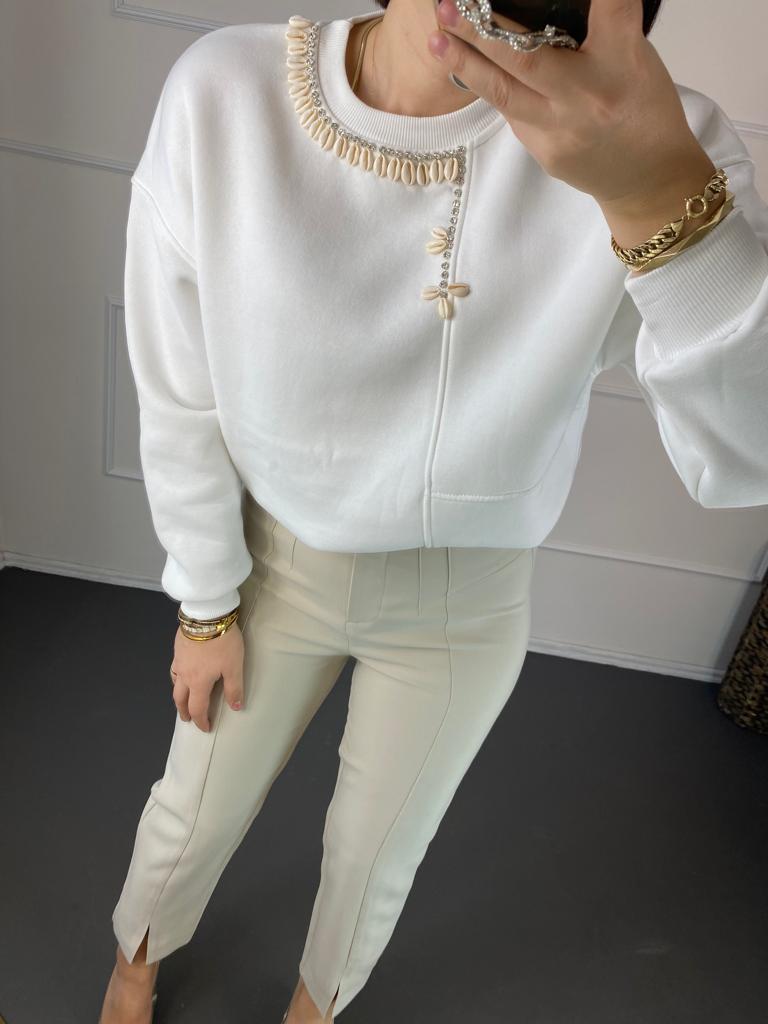 Taslı sweat