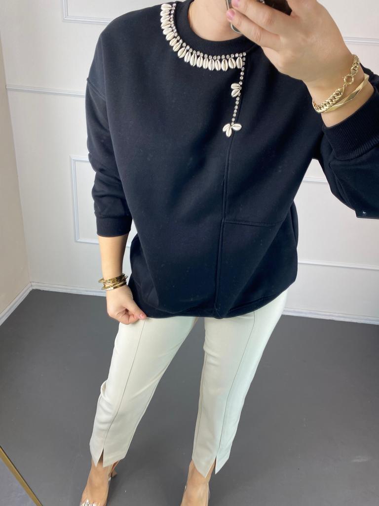Taslı sweat