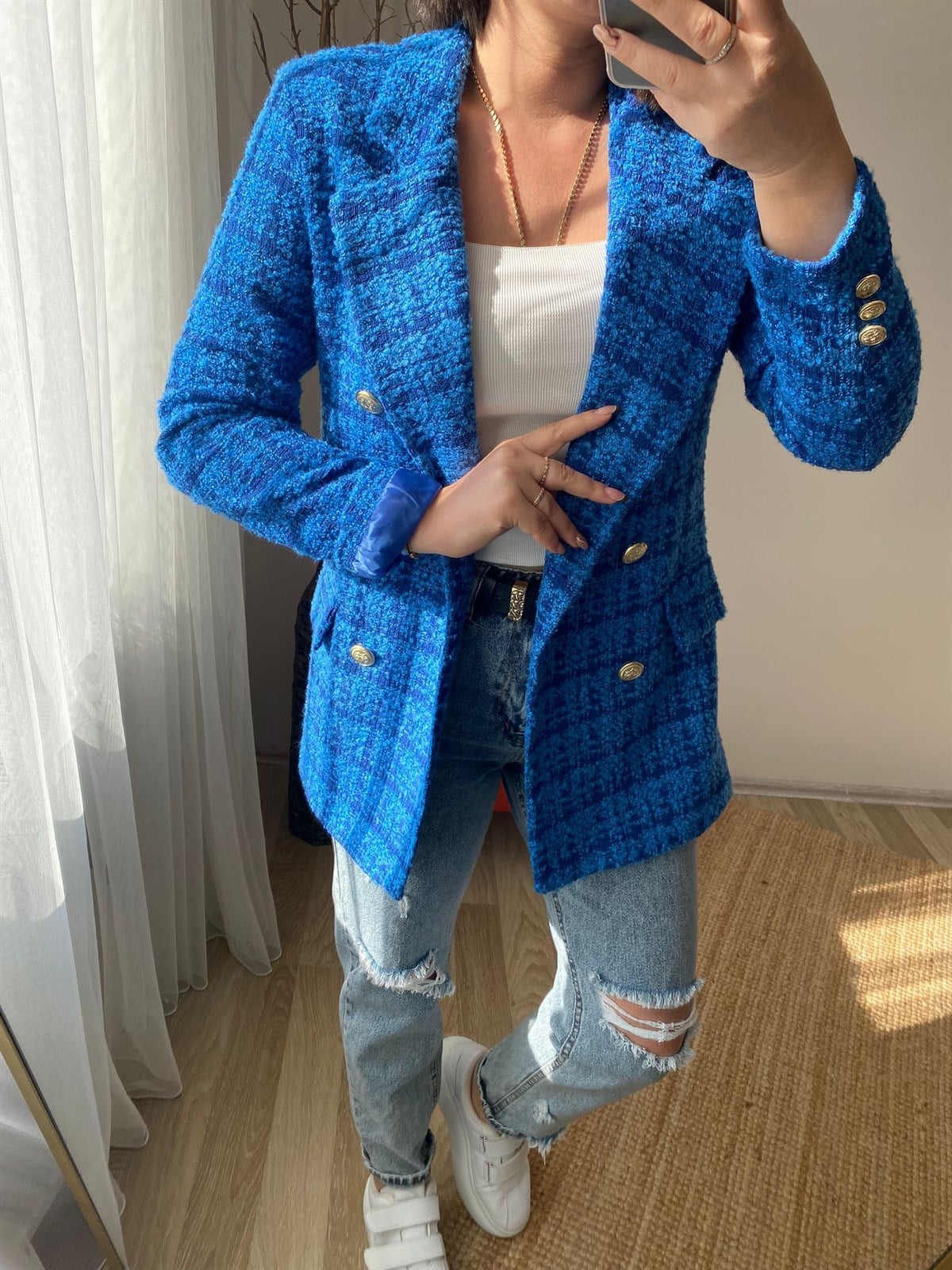 Tuvıt blazer ceket