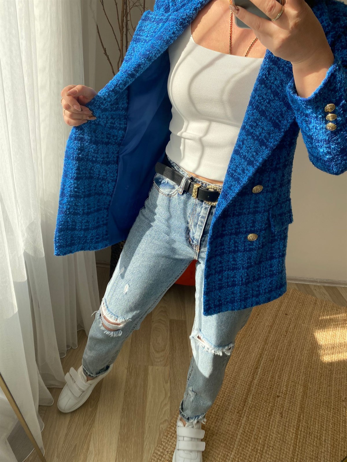 Tuvıt blazer ceket
