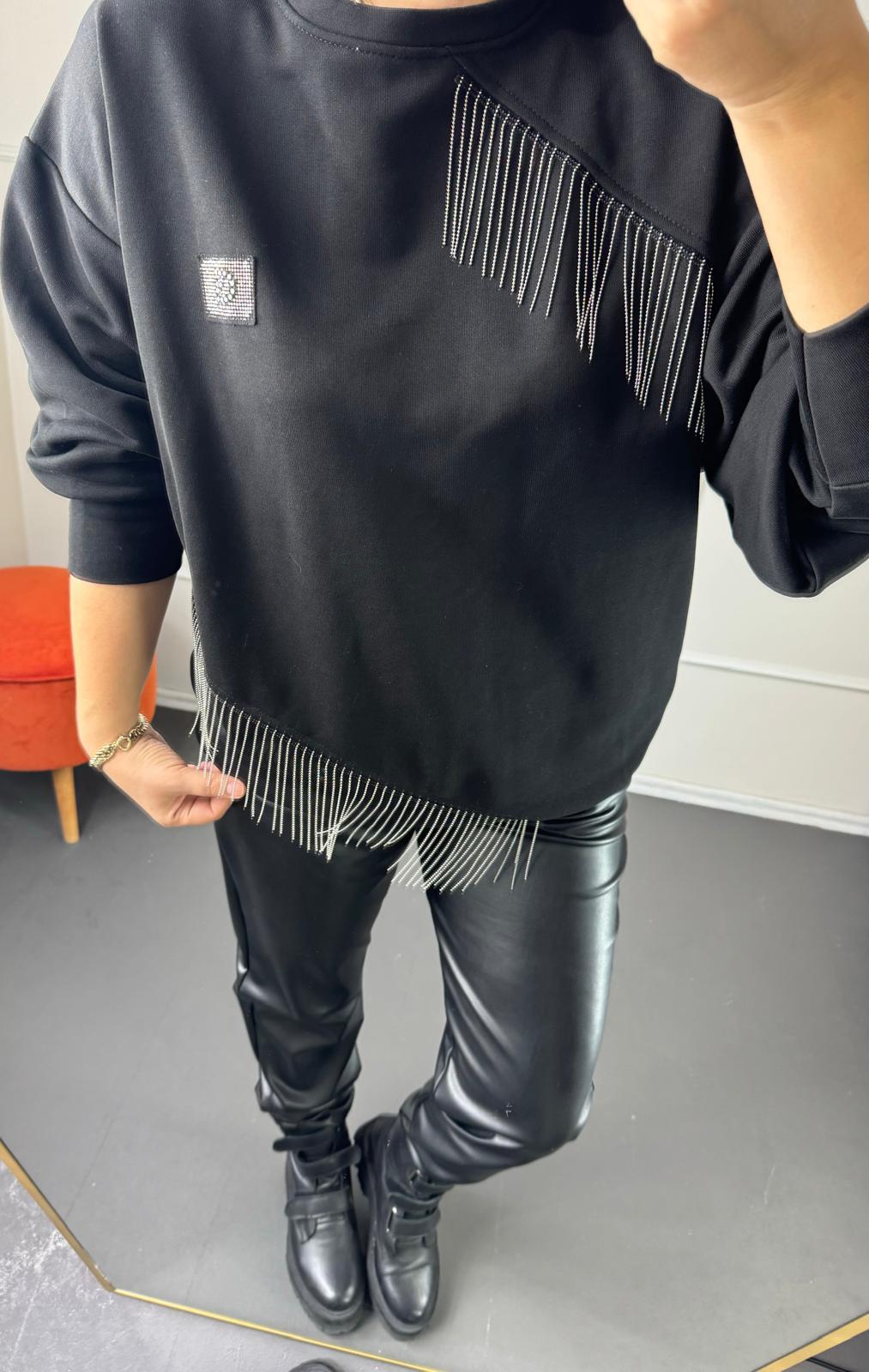 Zıncırlı sweat