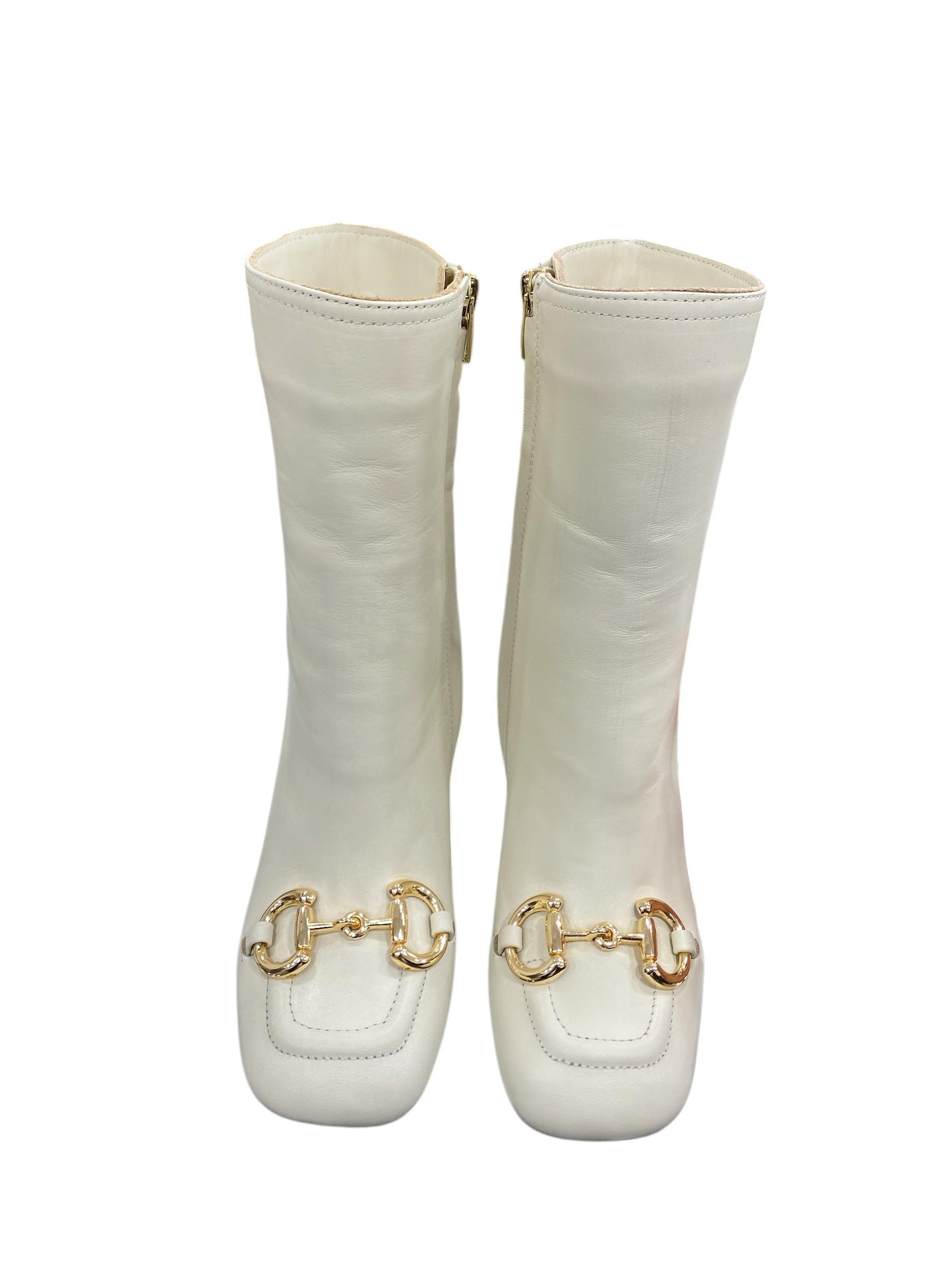 Juando Kadın Bot - Bej Deri