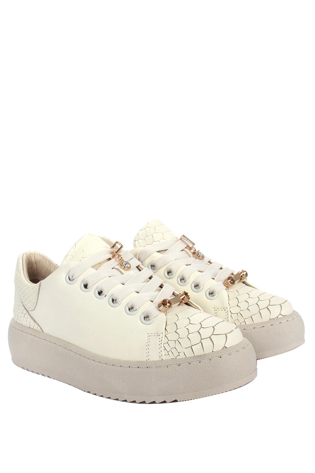 Mediana Kadın Ayakkabı - Bej