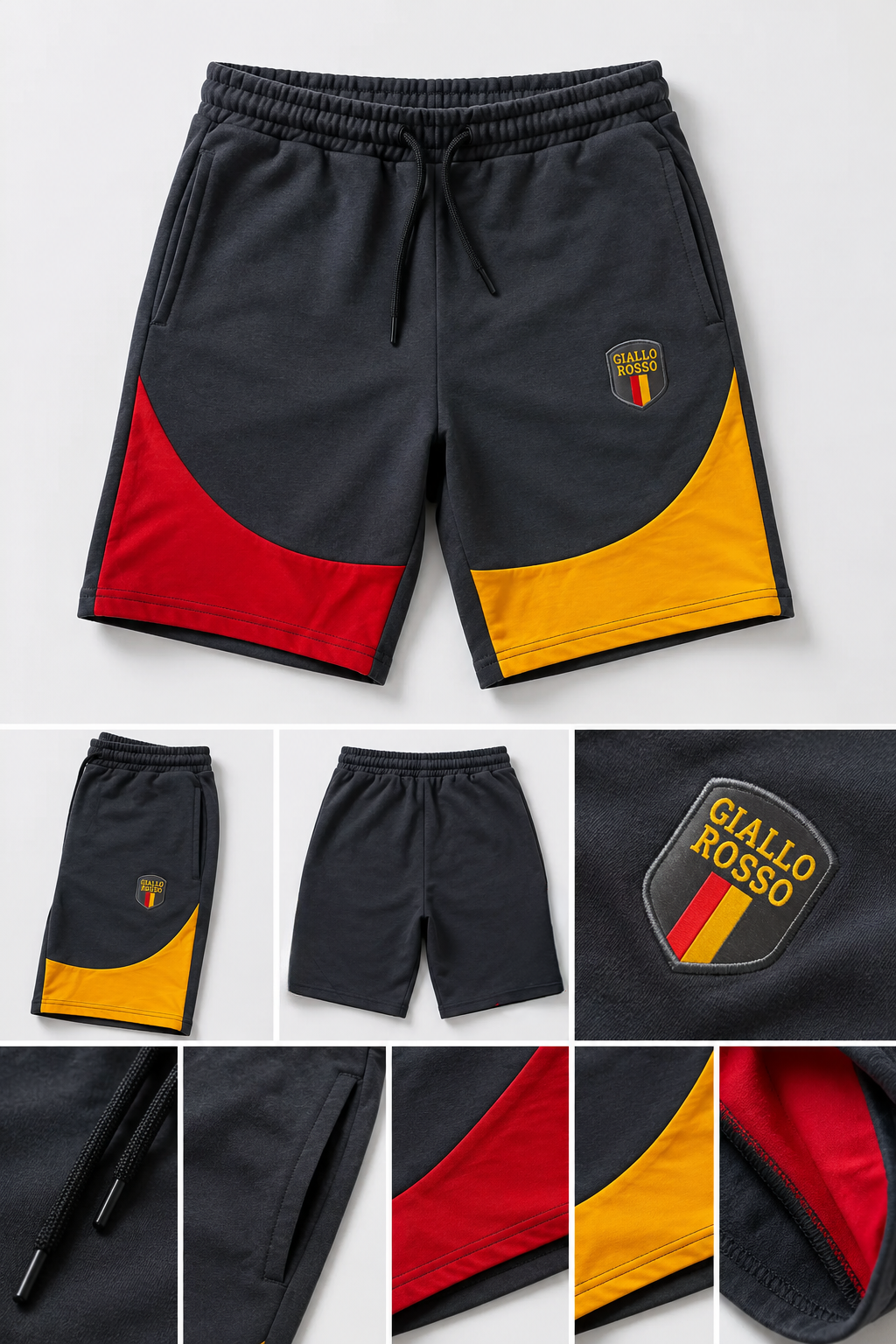 Füme Giallo Rosso Şort