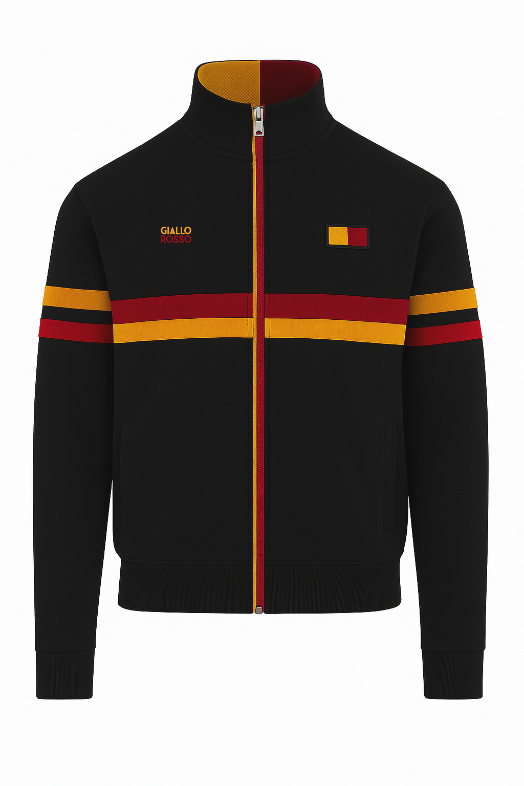 Giallo Rosso Retro Track Jacket