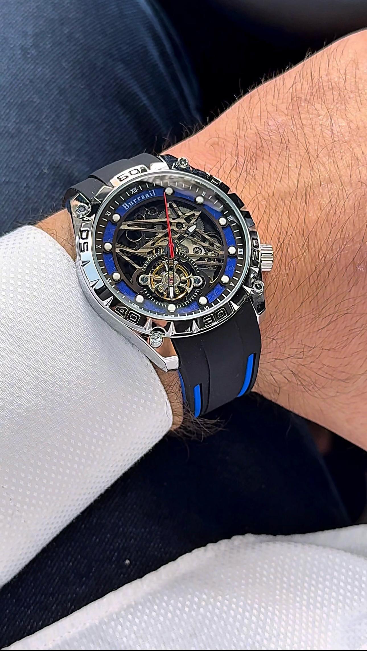 Burrsail Marka Otomatik Kol Saati