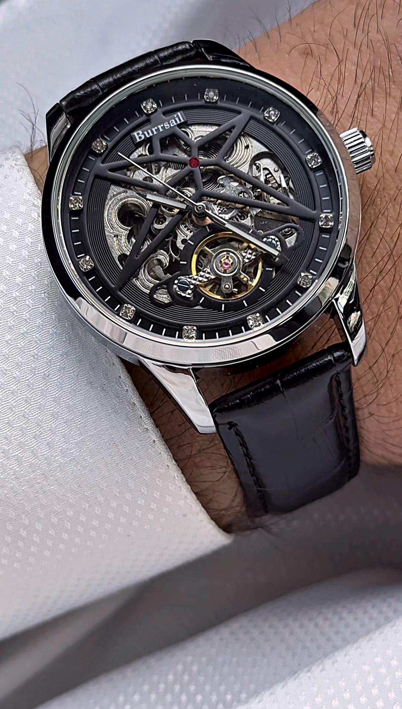 Burrsail Marka Otomatik Kol Saati