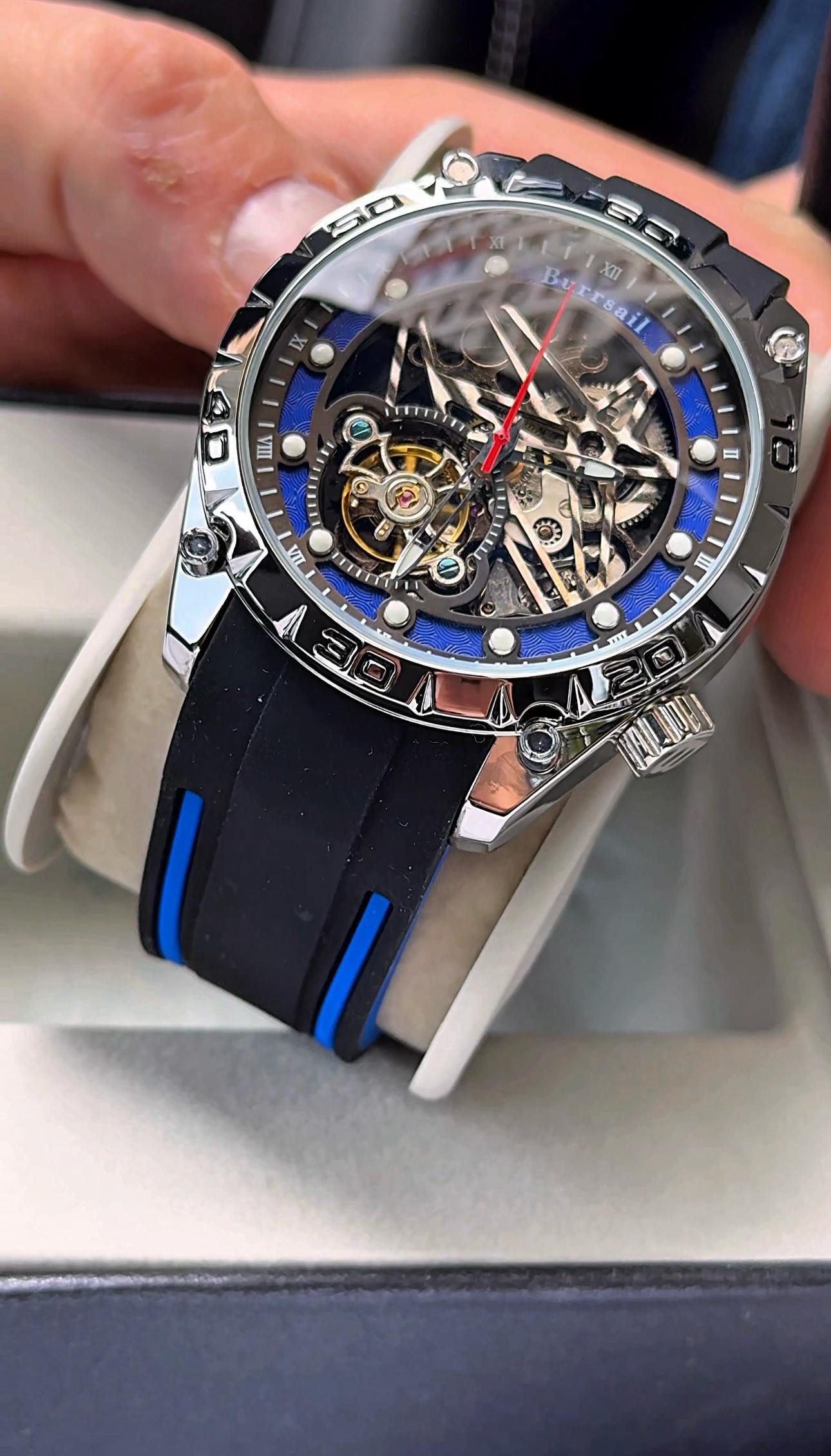 Burrsail Marka Otomatik Kol Saati