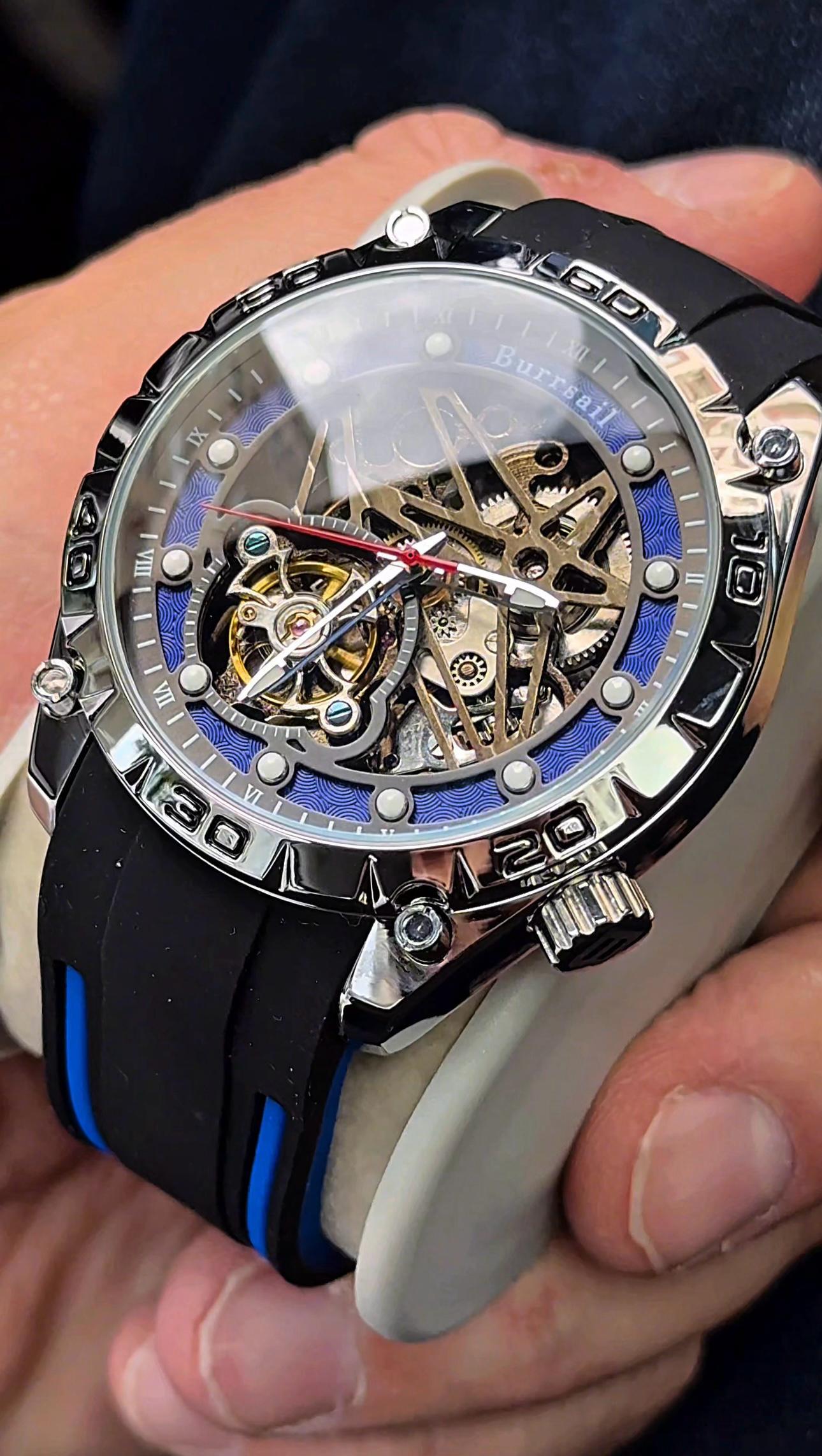 Burrsail Marka Otomatik Kol Saati