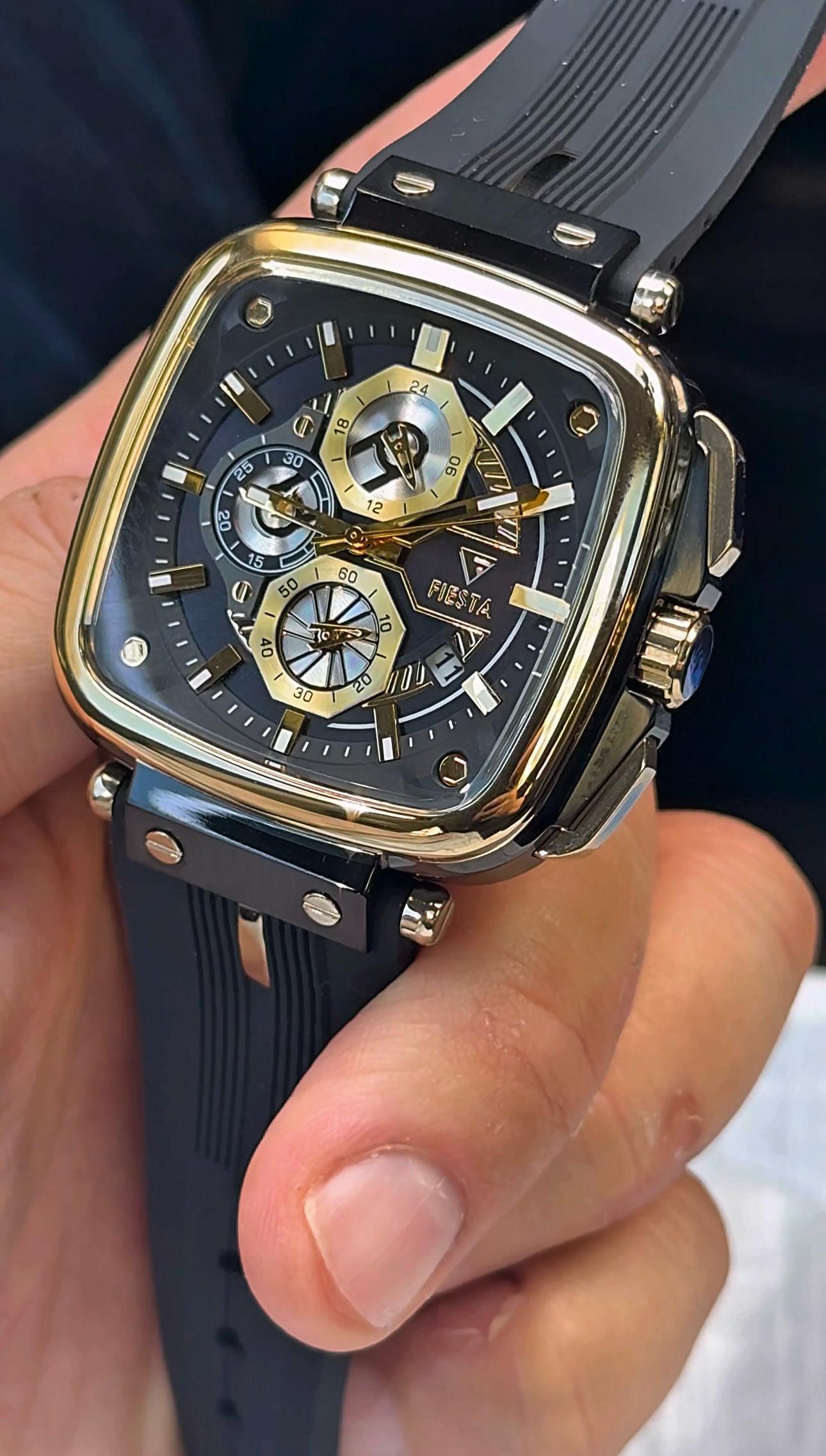 Fiesta Marka Cronograph Kol Saati