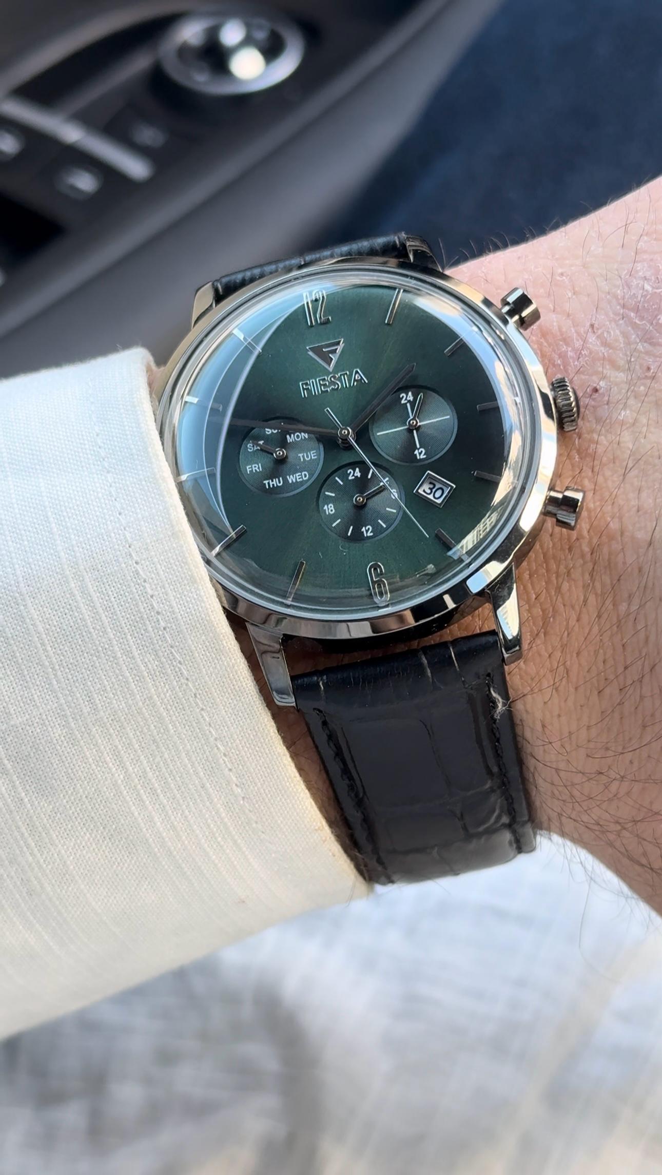 Fiesta Marka Cronograph Kol Saati