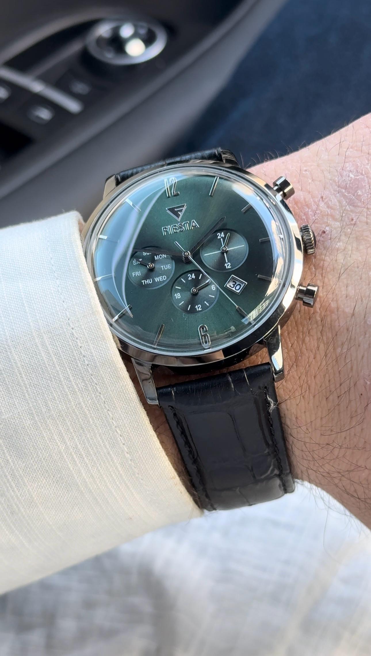 Fiesta Marka Cronograph Kol Saati