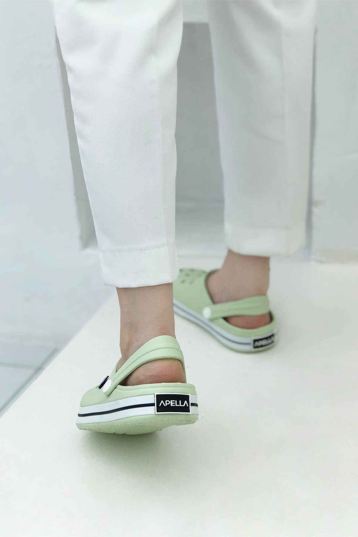 APELLA 800-2 Unisex Crocs Yeşil