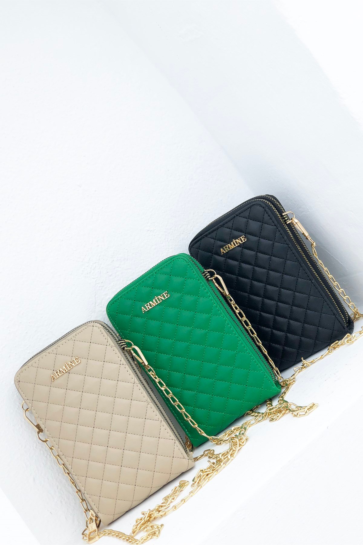 Armine Çanta 291 Vizon Lazer