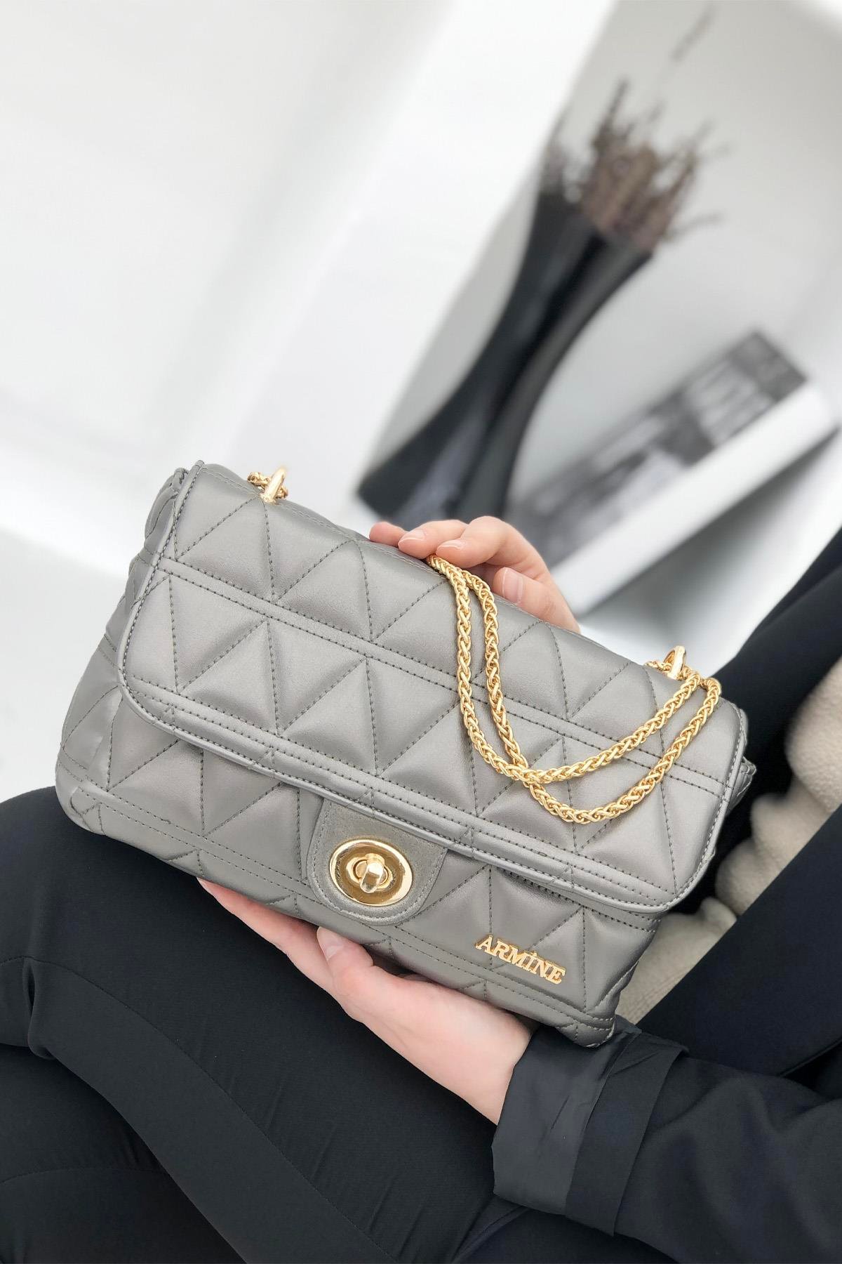 Armine Çanta 310 Platin