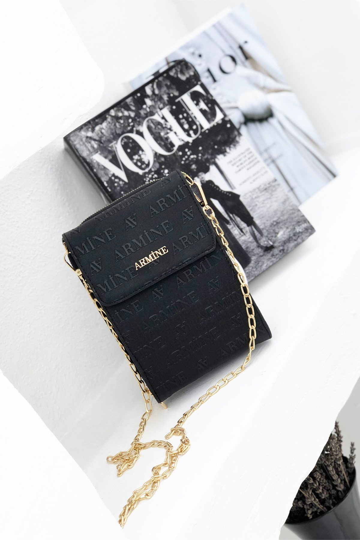 Armine Zincirli Çanta 266 Syh Lazer