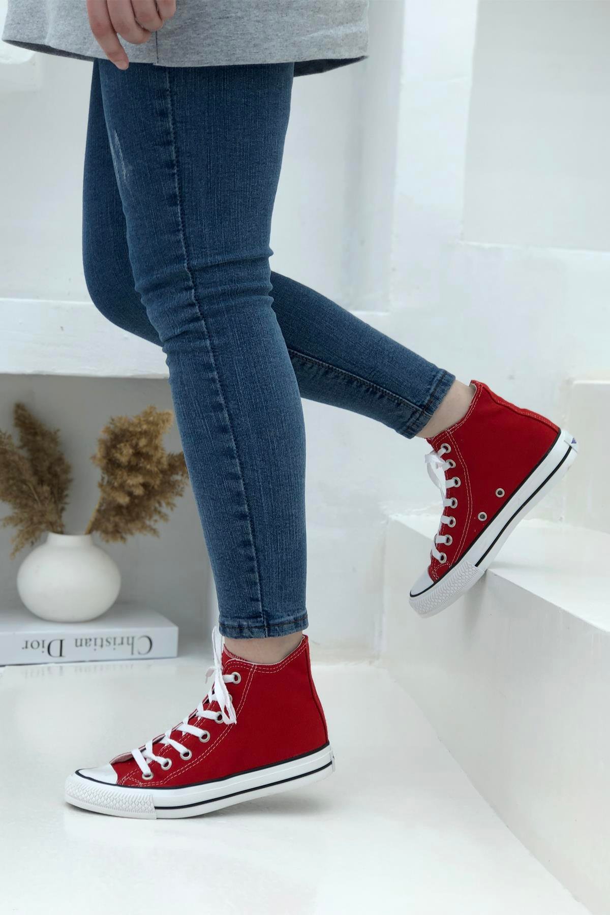 Beinsteps 201 Unisex Spor Ayakkabı Kırmızı