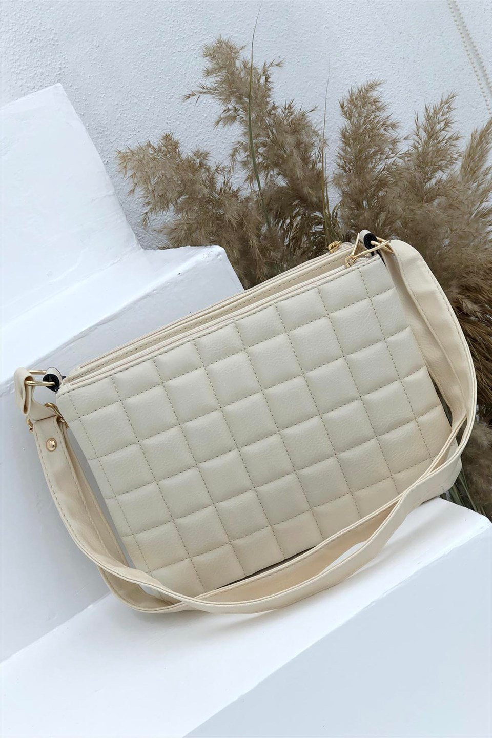 ÇANTA VARONA 1073 Bej