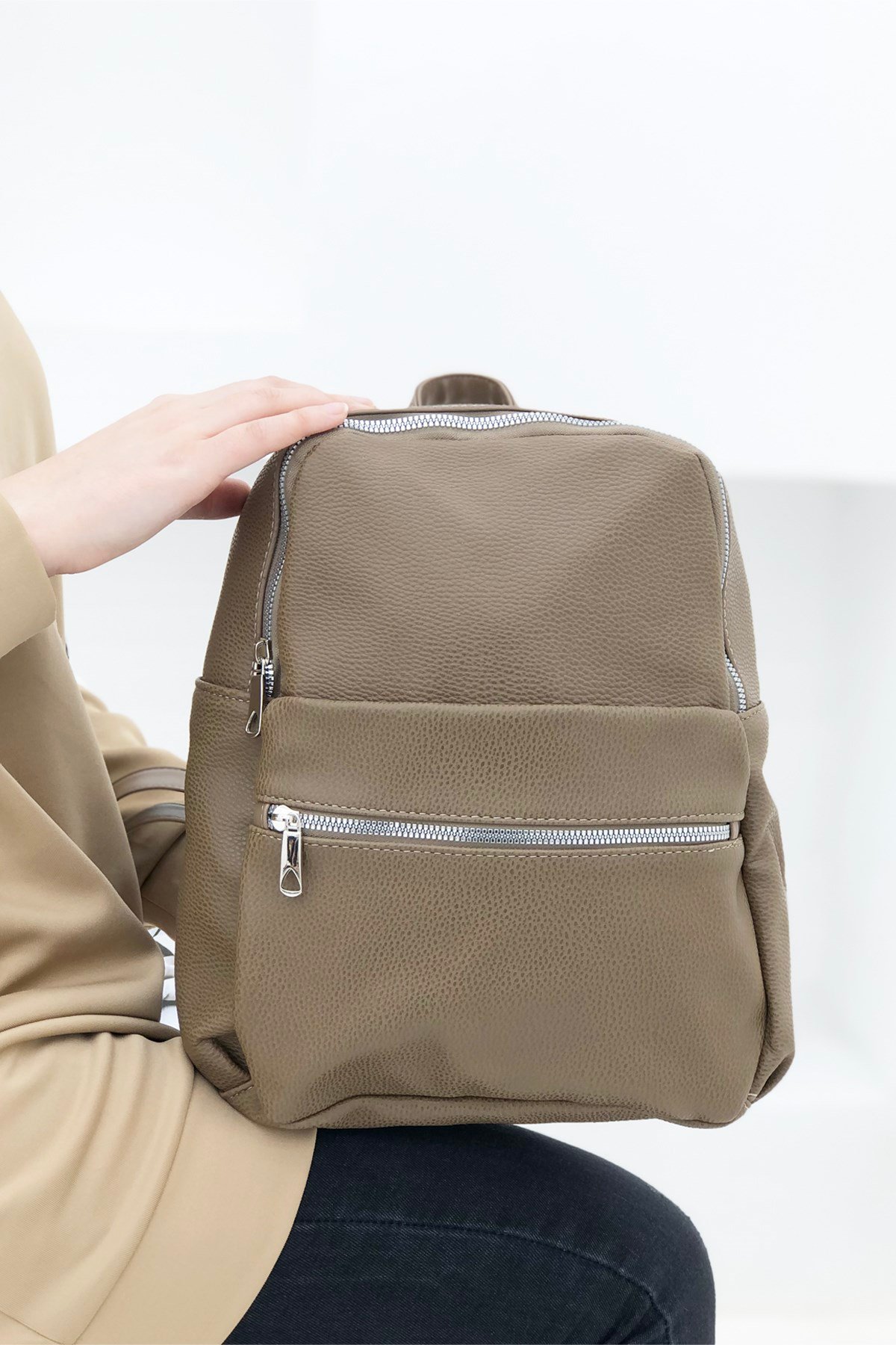 ÇANTA VARONA 1171 KADIN Vizon