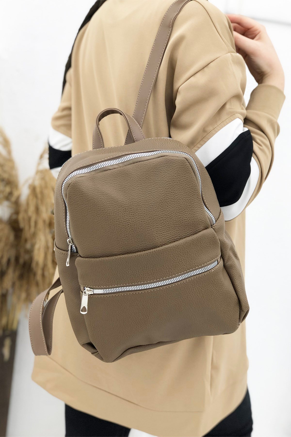 ÇANTA VARONA 1171 KADIN Vizon