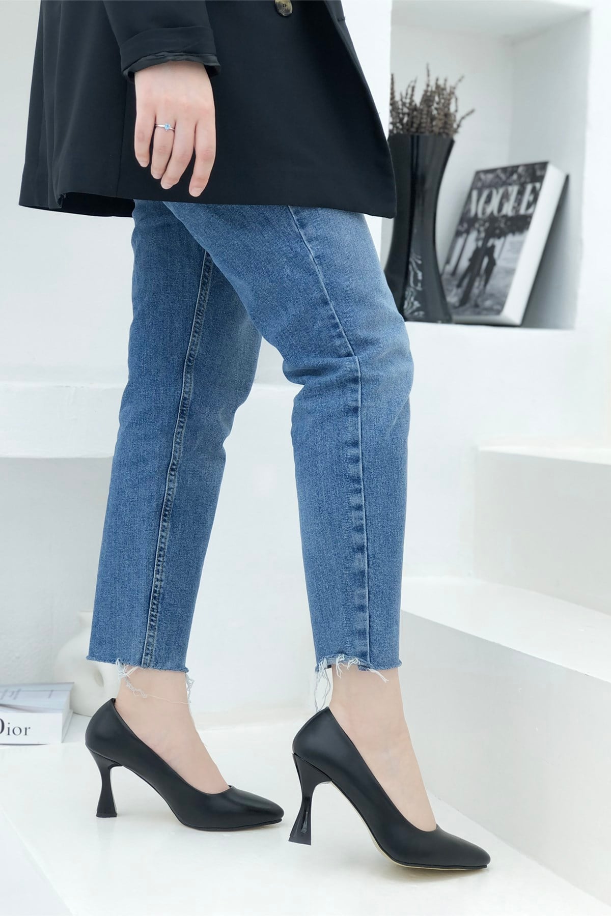 CARLA BELLA N-2800 Stiletto Siyah
