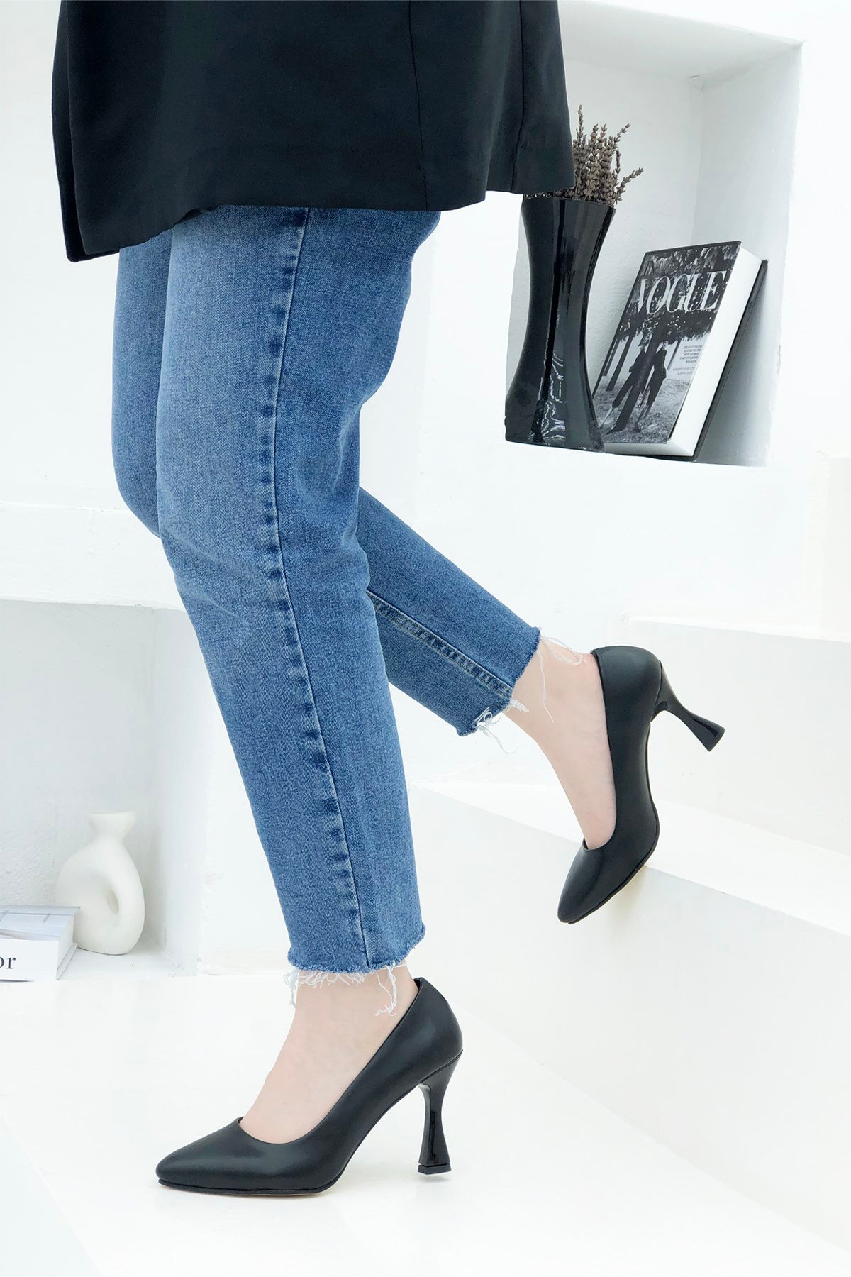 CARLA BELLA N-2800 Stiletto Siyah