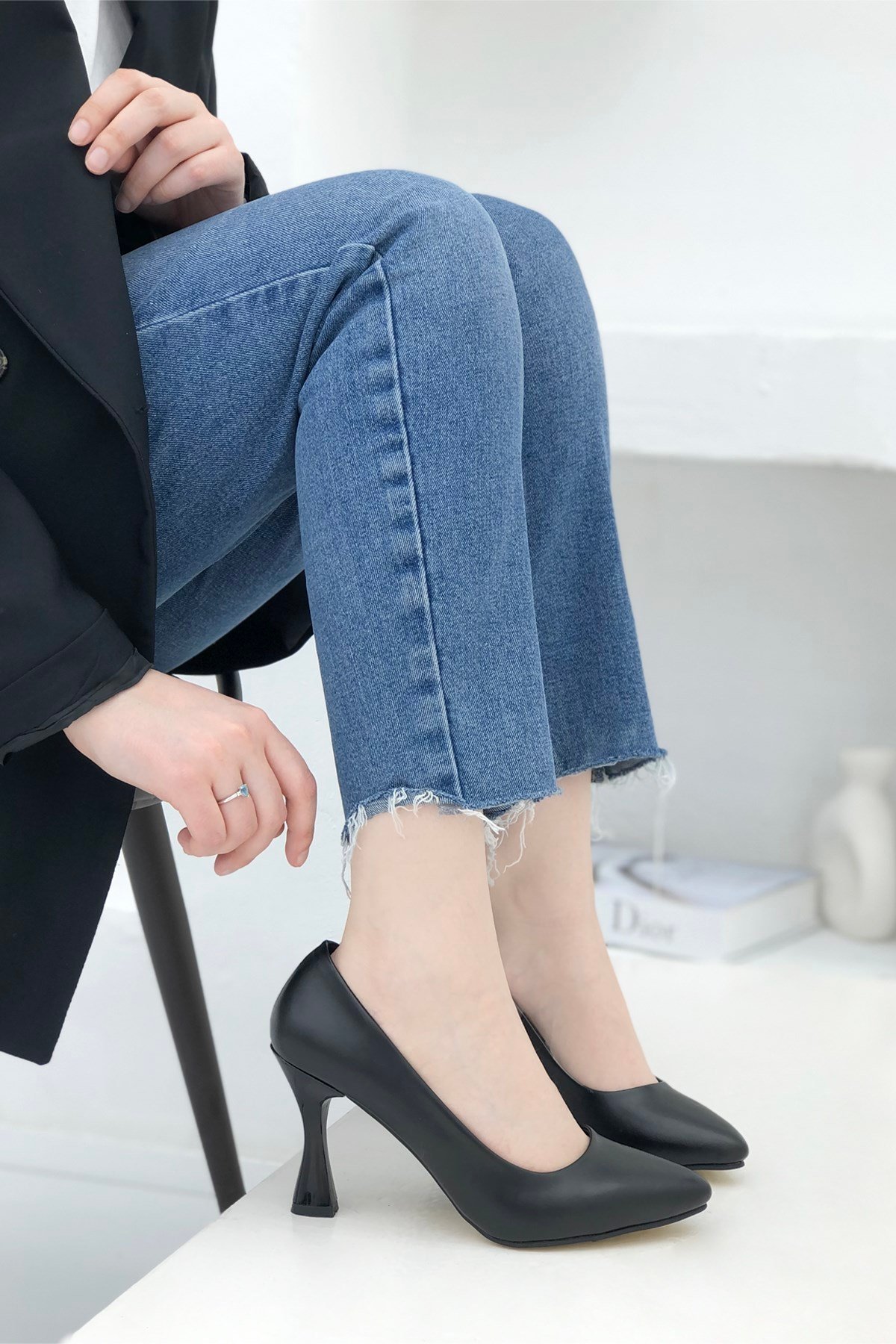 CARLA BELLA N-2800 Stiletto Siyah