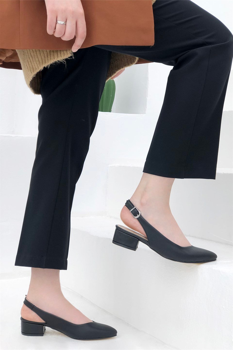 CARLA BELLA N-6501 Kadın Ayakkabı Siyah
