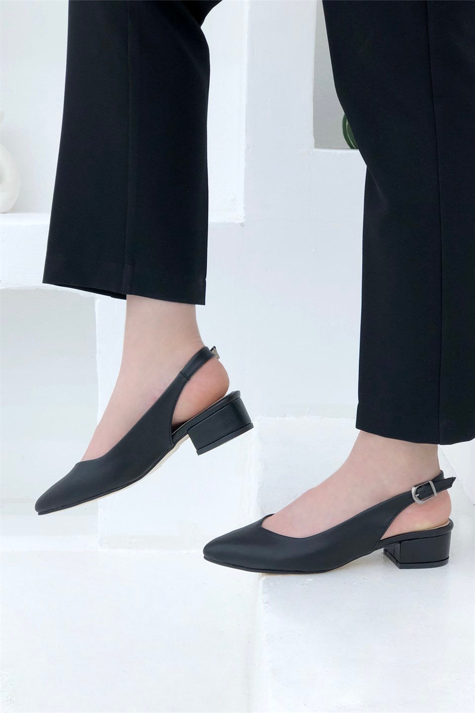 CARLA BELLA N-6501 Kadın Ayakkabı Siyah
