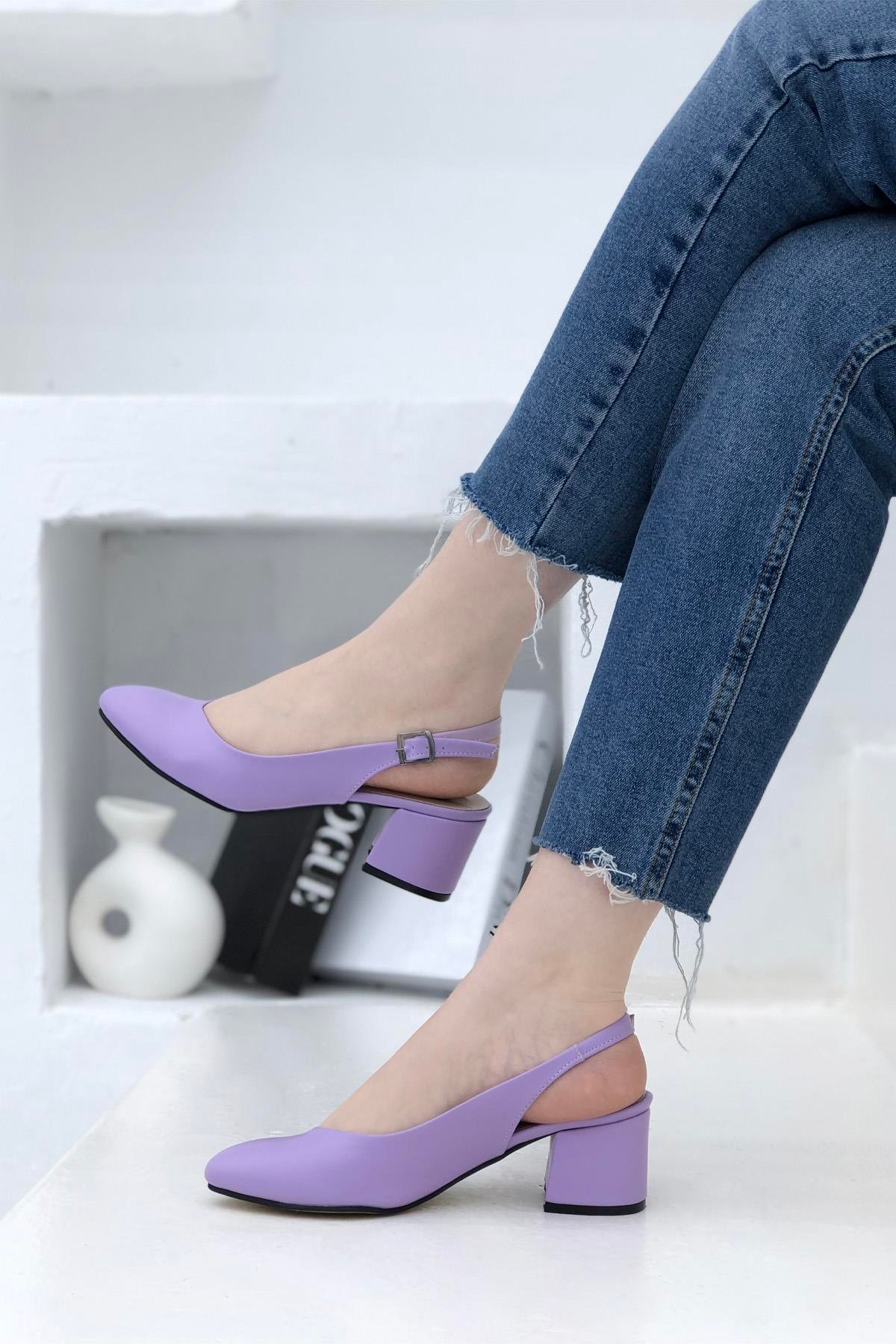 CARLA BELLA N-7501 Kadın Ayakkabı Lila