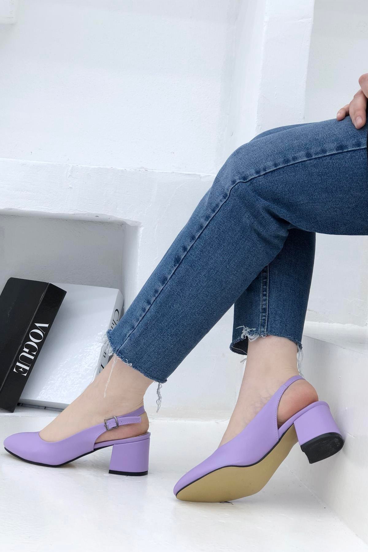 CARLA BELLA N-7501 Kadın Ayakkabı Lila