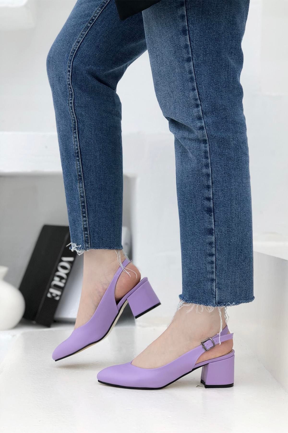 CARLA BELLA N-7501 Kadın Ayakkabı Lila
