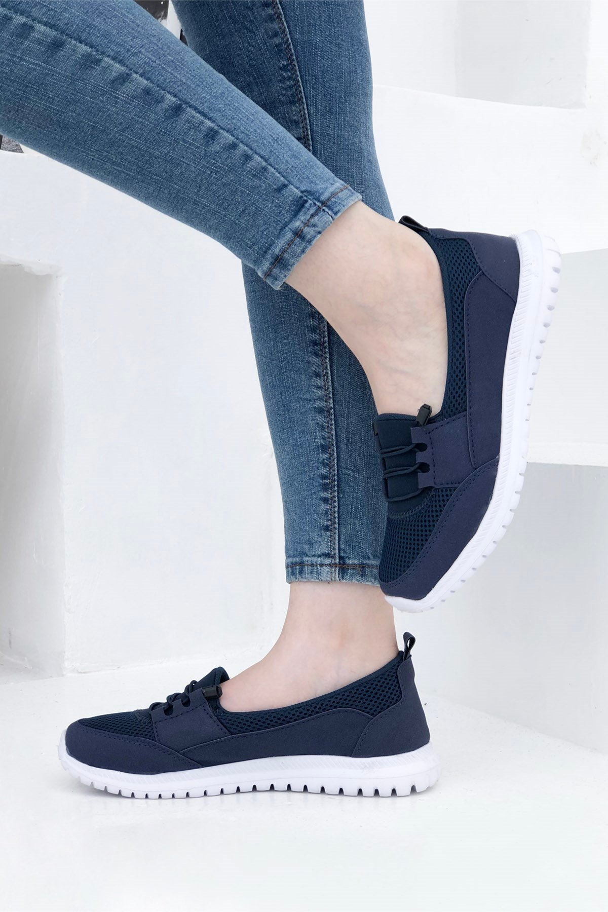 CARLA BELLA S-041 Kadın Ayakkabı Lacivert