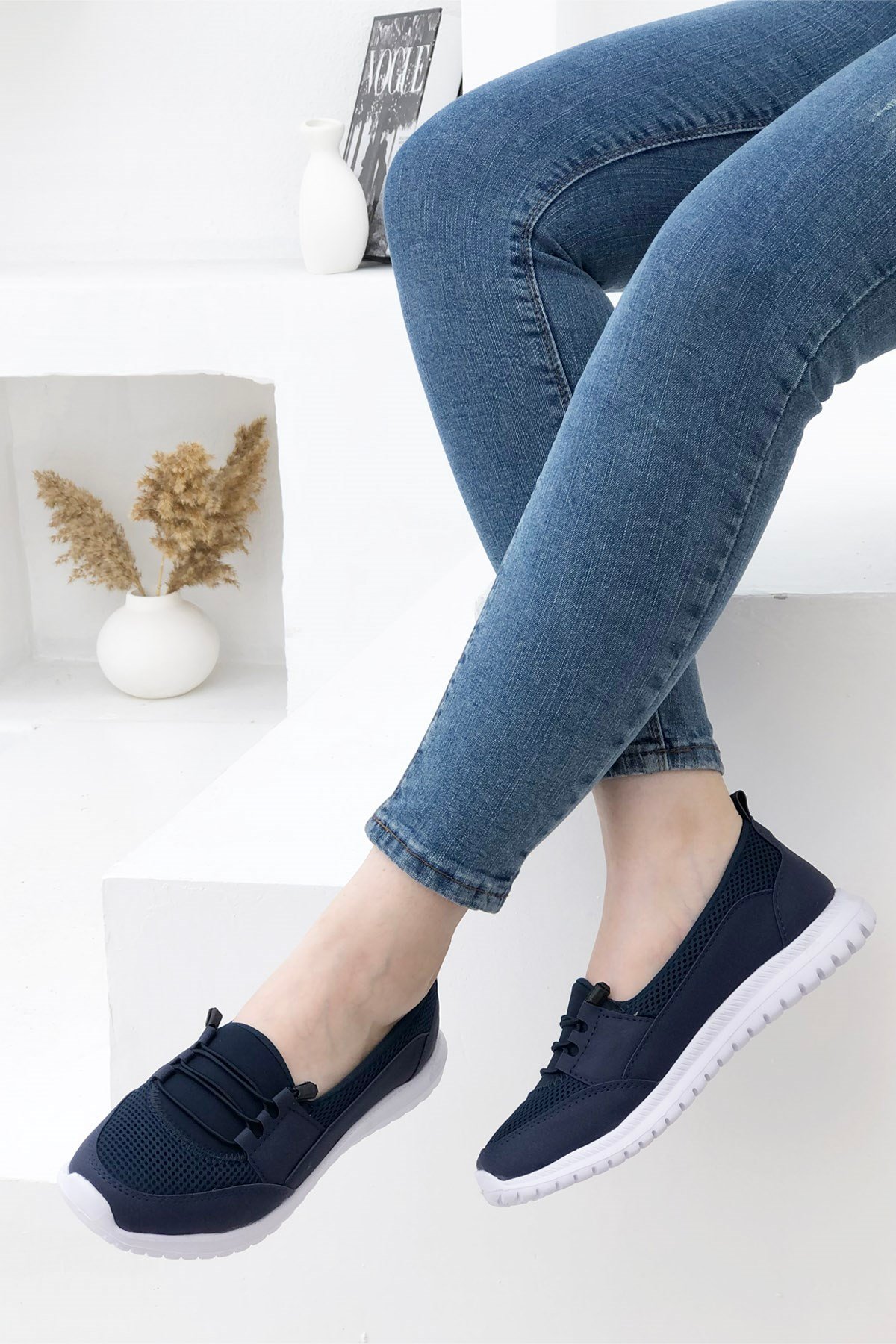 CARLA BELLA S-041 Kadın Ayakkabı Lacivert