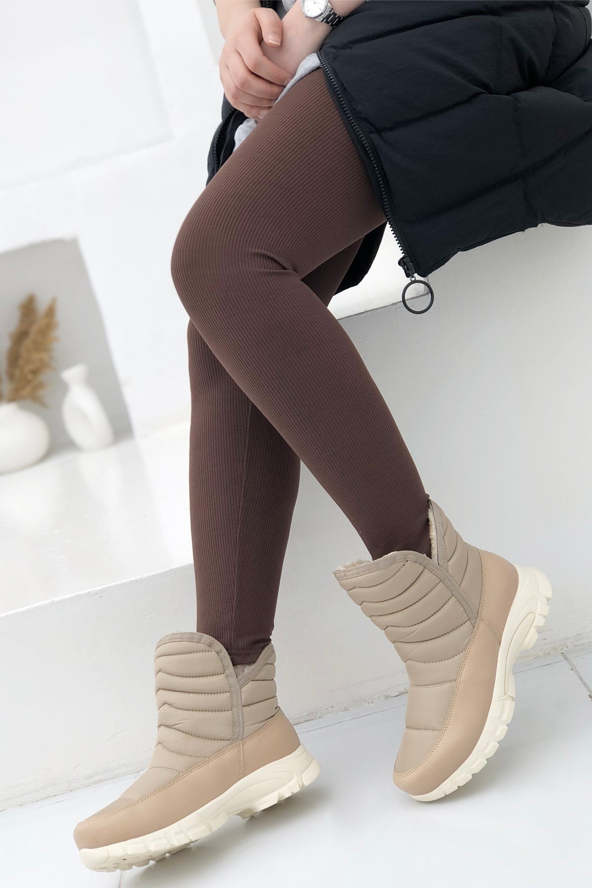 CARLA BELLA Ş-1054 Karbotu Kadın Bej