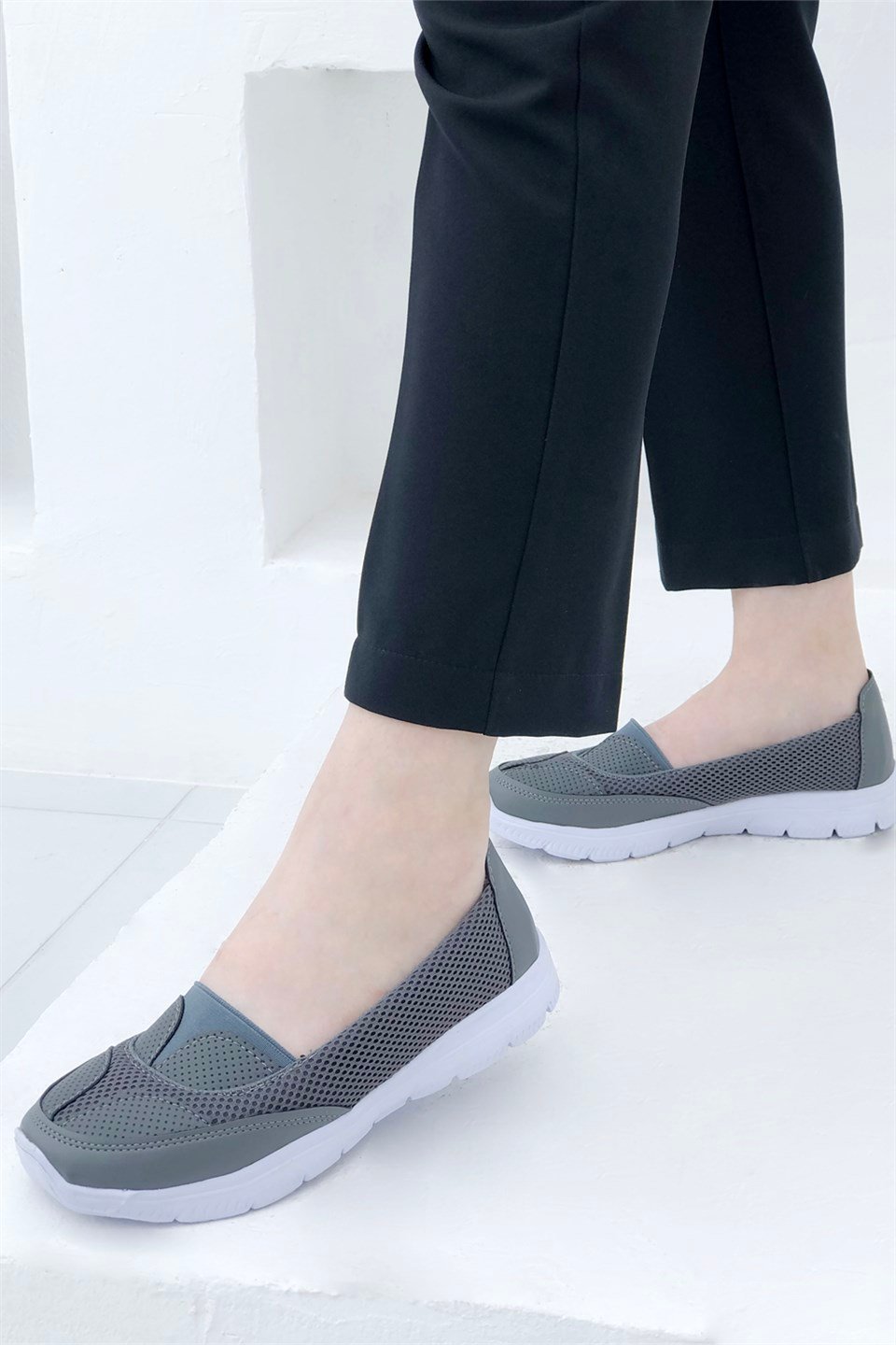 CARLA BELLA S-2215 Kadın Ayakkabı Gri