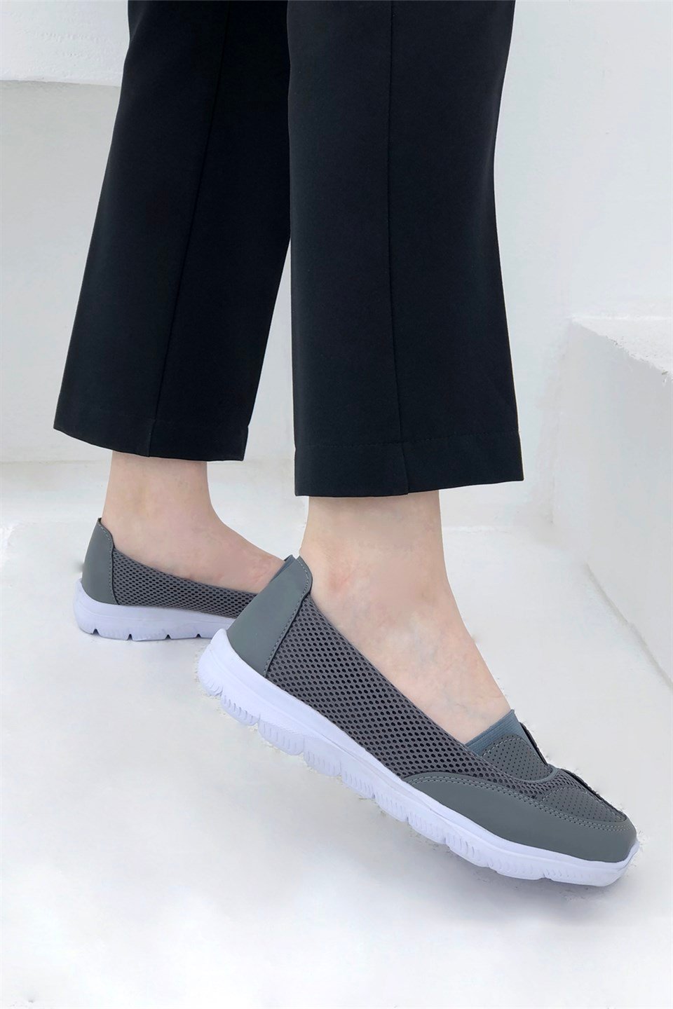 CARLA BELLA S-2215 Kadın Ayakkabı Gri