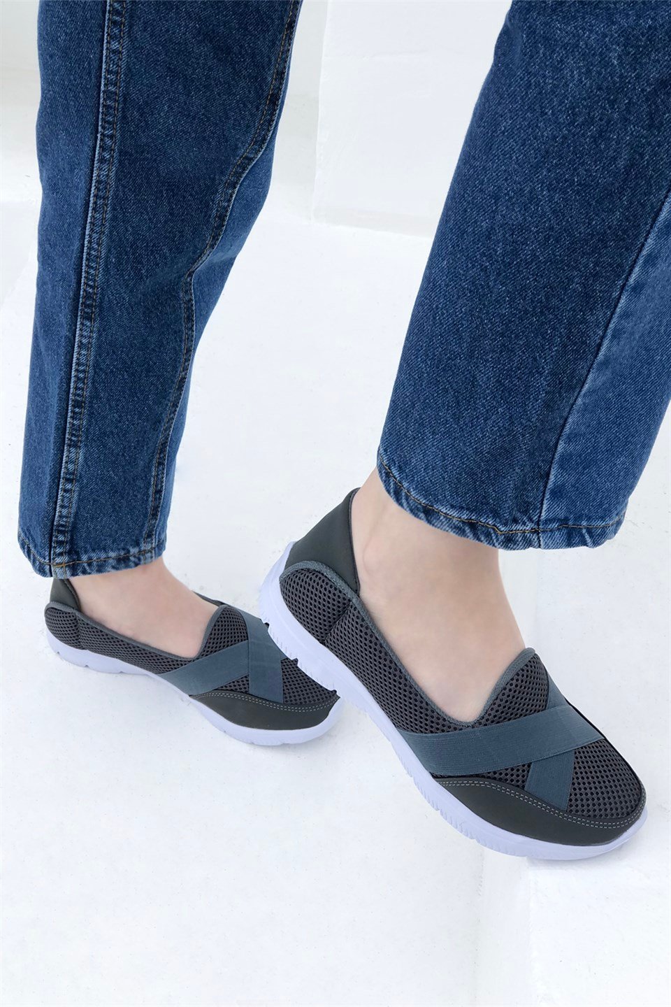 CARLA BELLA S-2250 Kadın Ayakkabı Gri