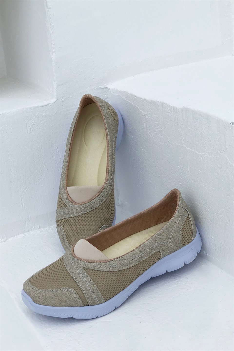 CARLA BELLA S-2290 Kadın Ayakkabı Bej