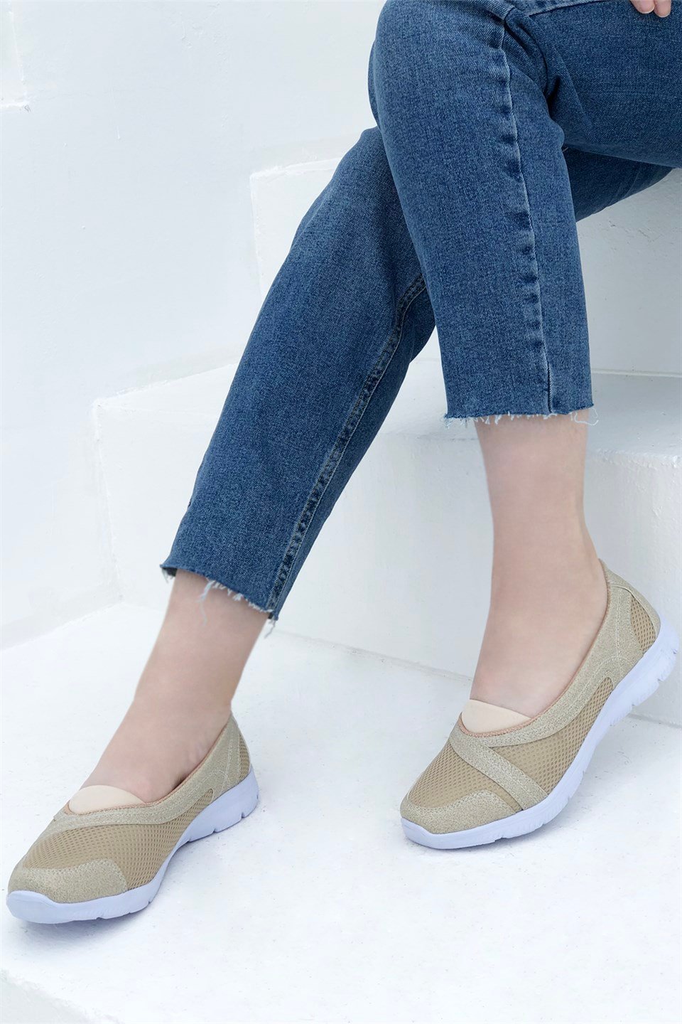 CARLA BELLA S-2290 Kadın Ayakkabı Bej