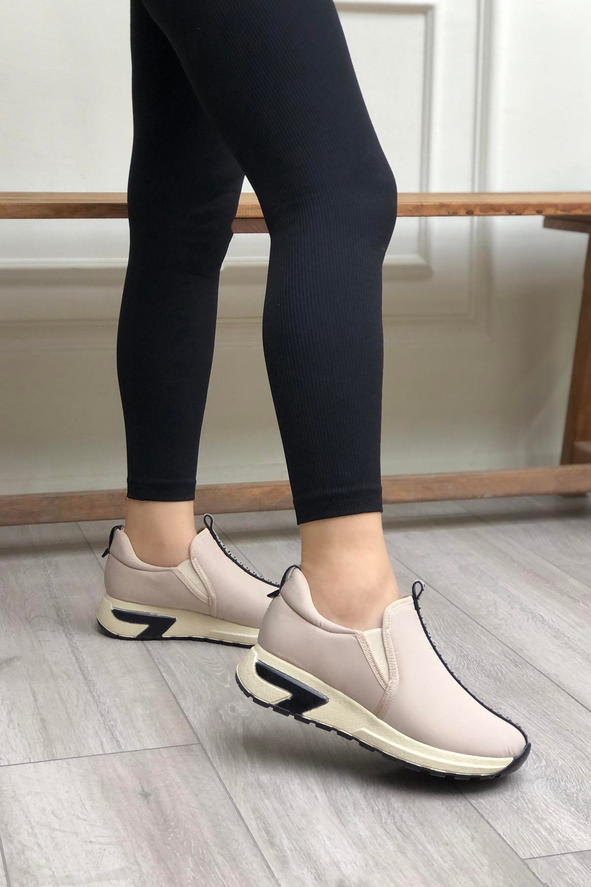 Conforcity 481 Kadın Ayakkabı Bej Paraşüt