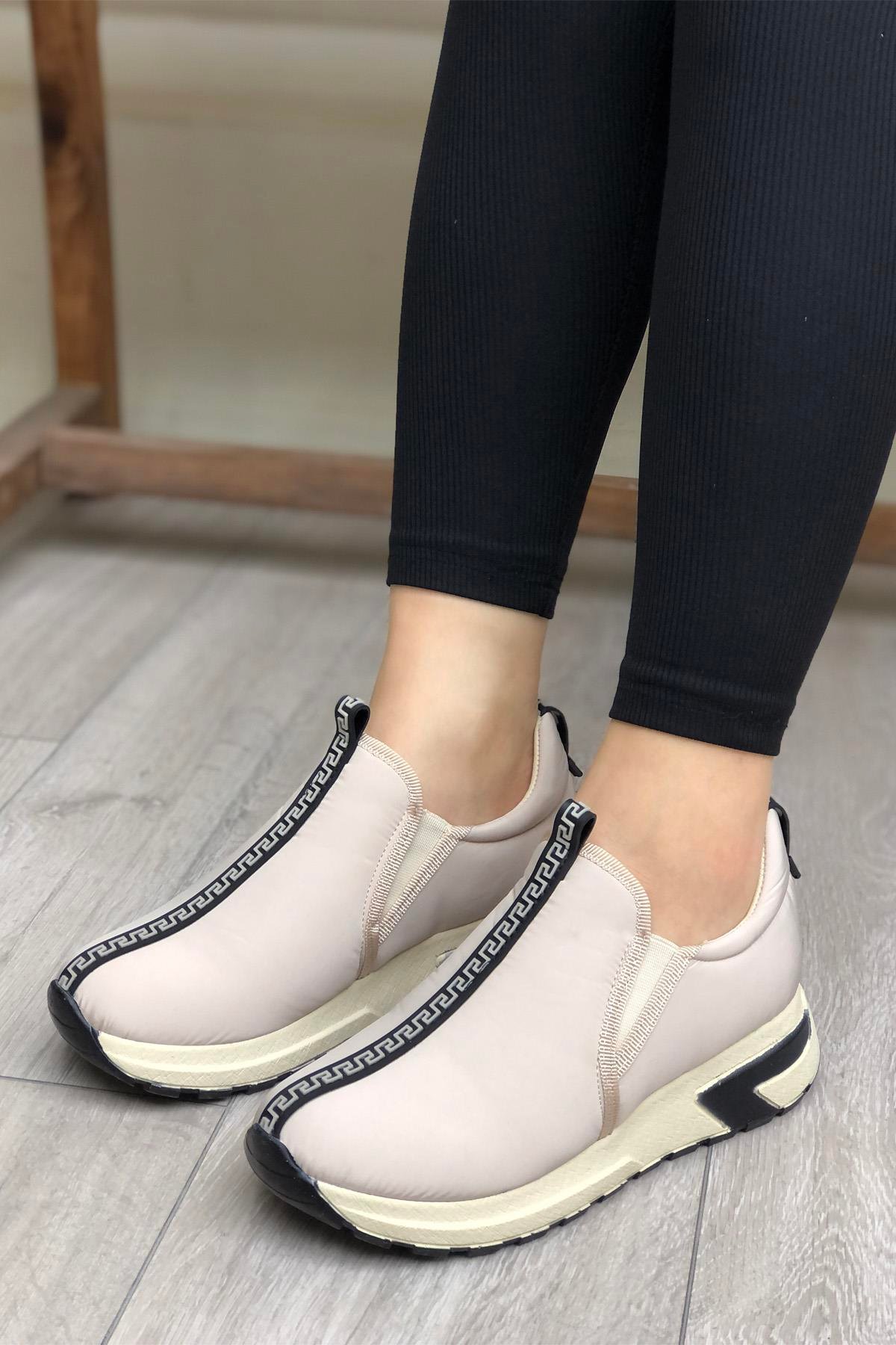 Conforcity 481 Kadın Ayakkabı Bej Paraşüt