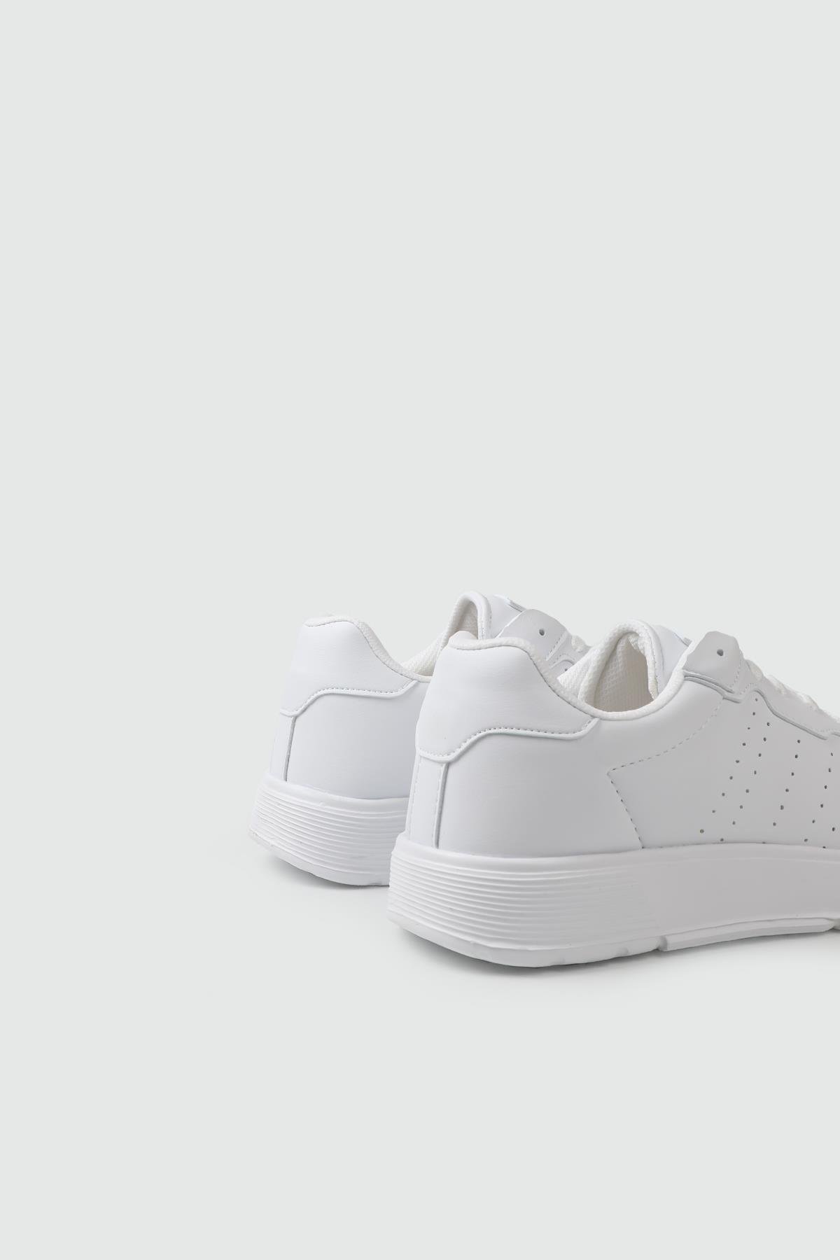 DARKSTEP 158 Kadın Cilt Spor Ayakkabı Beyaz