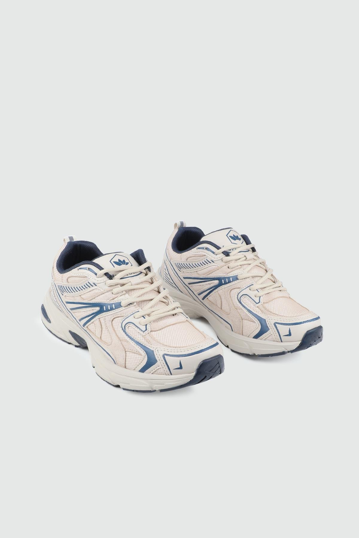 FLET 359 25K Cilt Phylon Kadın Spor Ayakkabı Bej Laci